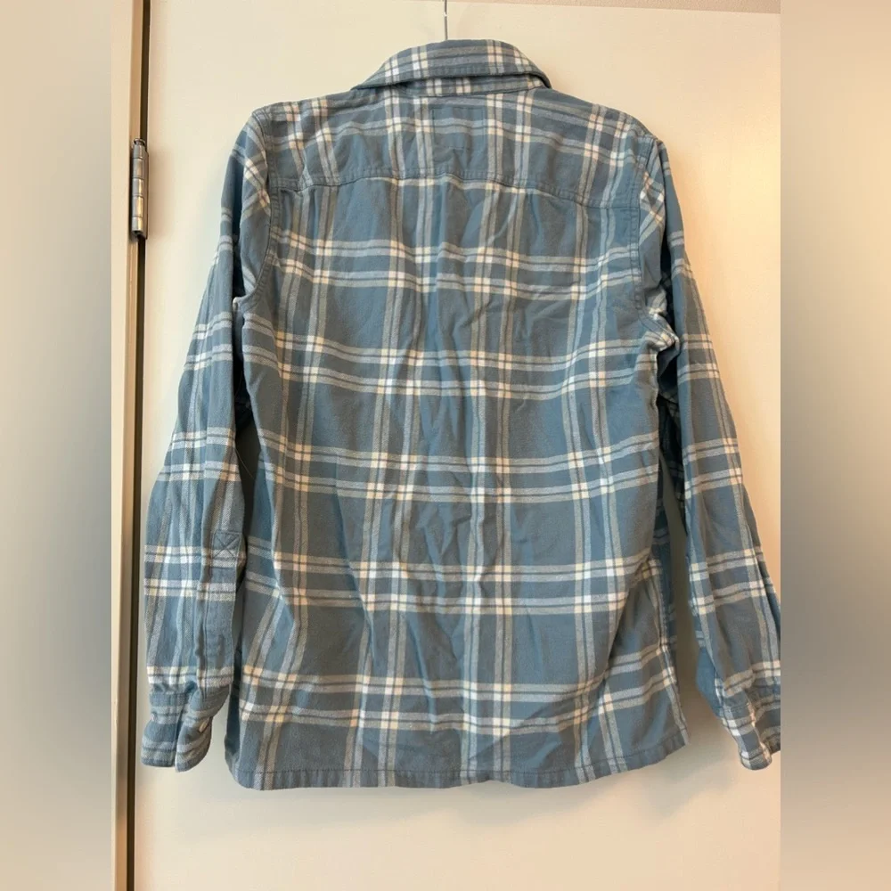 Hollister blue flannel size small - Picture 3 of 6